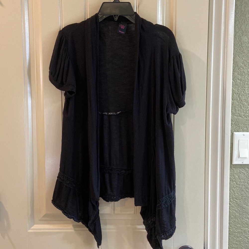 Open Front Cardigan by Wrapper Brand.  GUC!